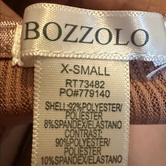 BOZZOLO Copper Bodysuit - Picture 8 of 8